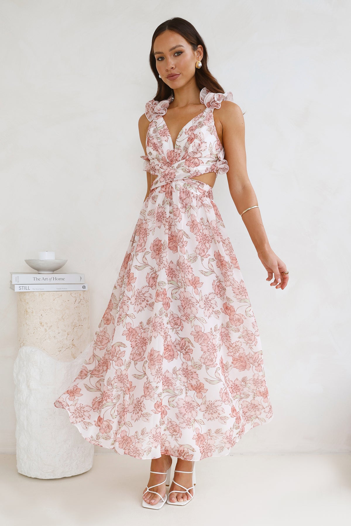 Shop Formal Dress Pink Dress Maxi Guest Extra