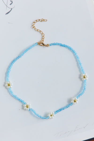 Wholesome Times Necklace Blue