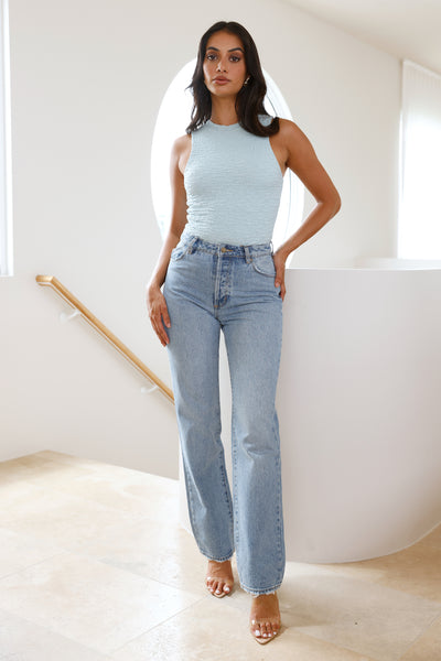 ROLLA'S Classic Straight Jeans 90s Blue