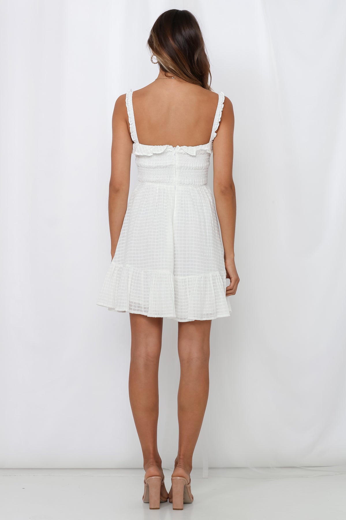Shop Formal Dress - Speed Dating Dress White sixth image
