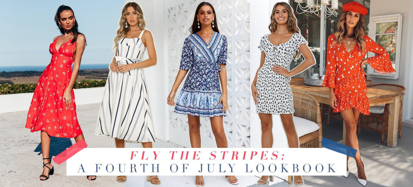 Fly The Stripes: A Fourth Of July Lookbook | Hello Molly
