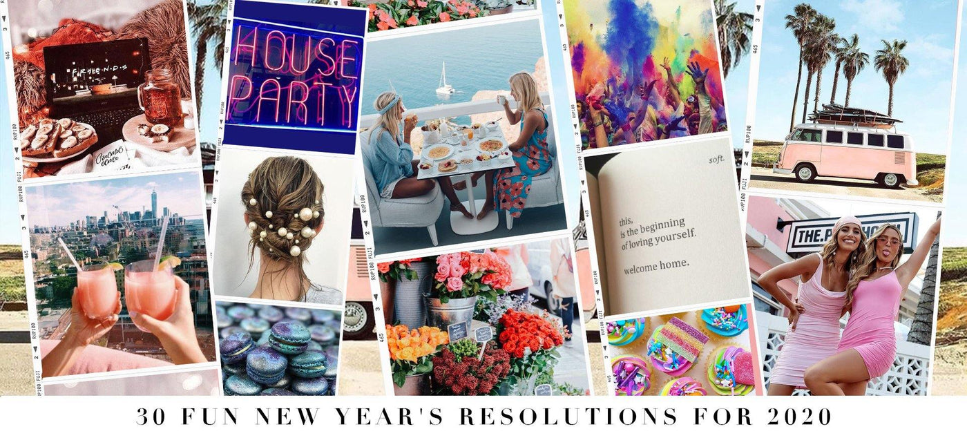 30 Fun New Year's Resolutions For 2020 | Hello Molly