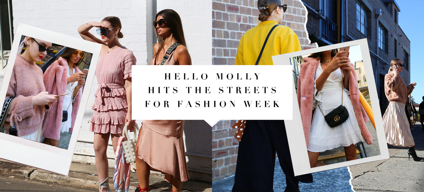HELLO MOLLY Hits The Streets For Fashion Week