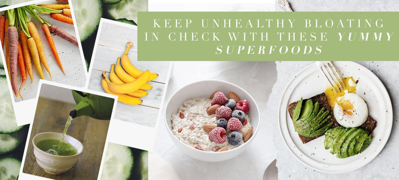 Keep Unhealthy Bloating In Check With These Yummy Superfoods | Hello Molly