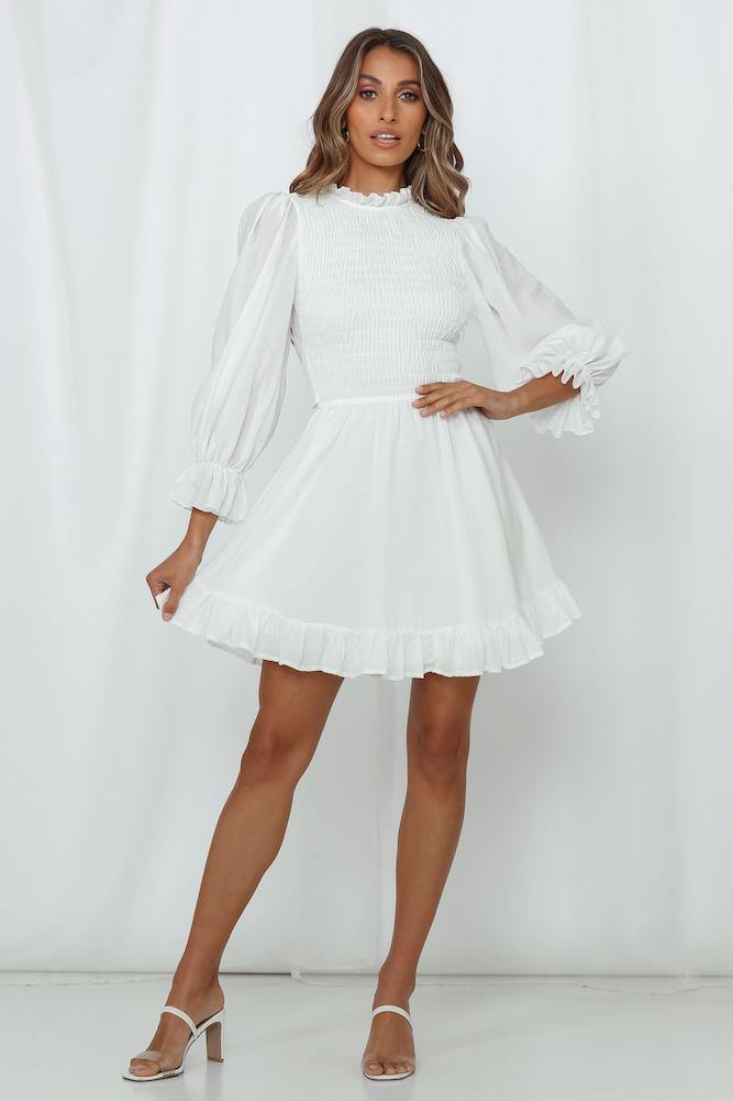 Shop Formal Dress - Peru To Cebu Dress White featured image