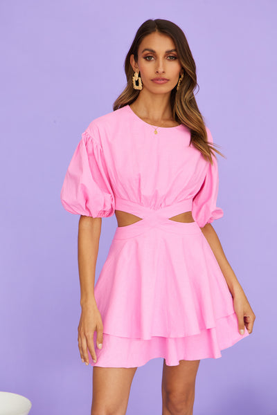 Lovely Limelight Dress Pink