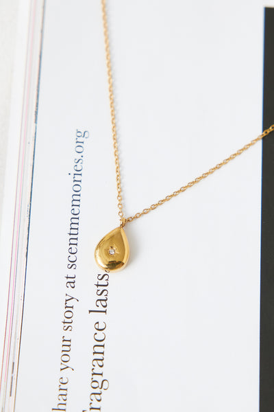 18K Gold Plated Shiny Horizons Necklace