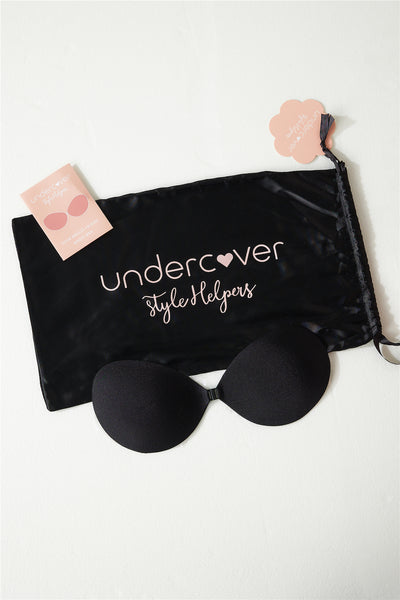 UNDERCOVER Style Helpers Your Breast Friend Magic Bra Black