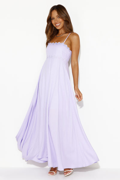 Vacations To The Islands Maxi Dress Lilac