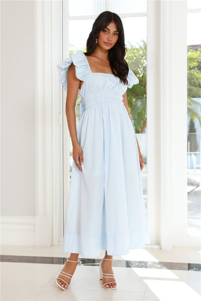 Dress Of The Day Maxi Dress Blue