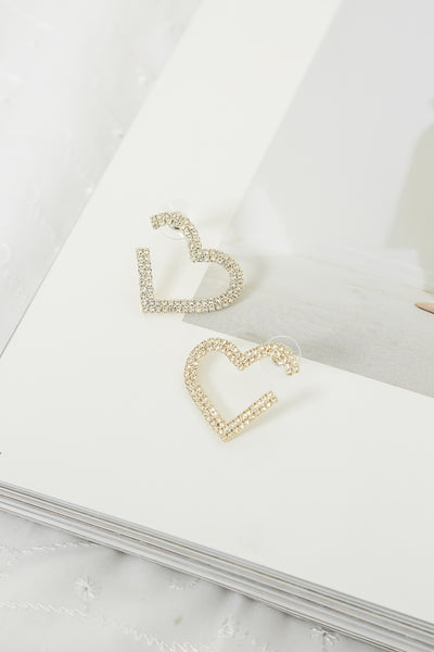 Have A Heart Earrings Gold