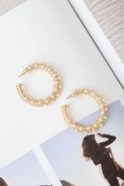 Hathor Earrings Gold | Hello Molly