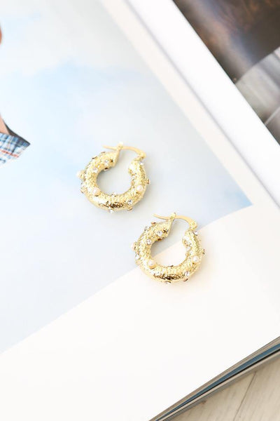 Ladybird Earrings Gold | Hello Molly