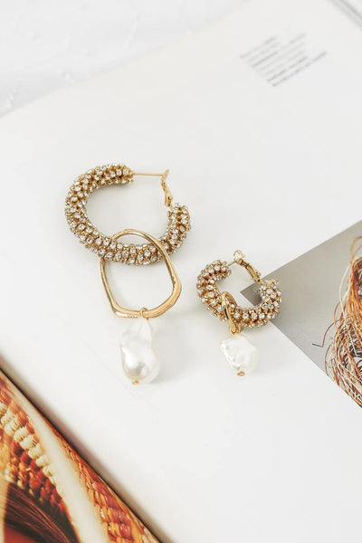 Sea Shanty Earrings Gold | Hello Molly