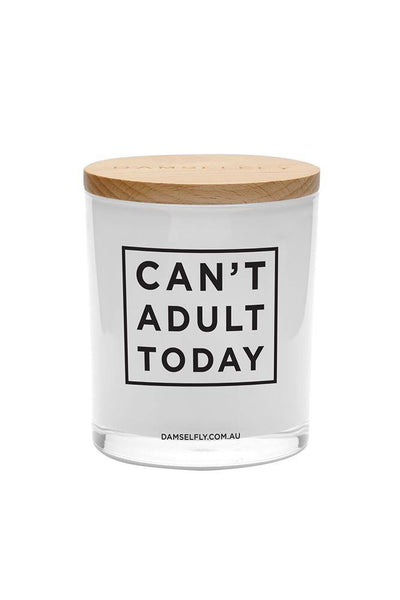DAMSELFLY COLLECTIVE Can't Adult Today Candle | Hello Molly