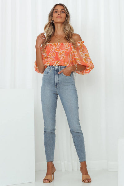 LEE Hourglass High Licks Crop Jeans Glory Blue | Hello Molly