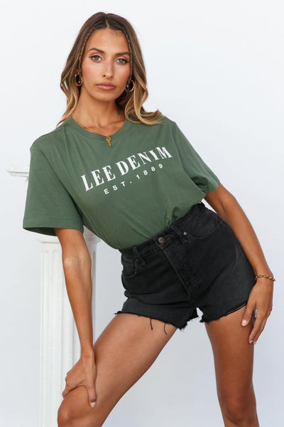 LEE Relaxed Tee Pine Forest | Hello Molly