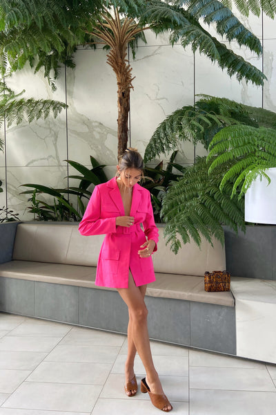LIONESS Steinway Mini Dress Pink