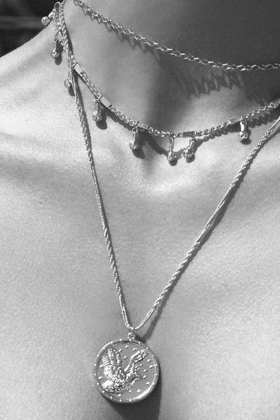 MINC COLLECTIONS Harper Necklace Silver | Hello Molly