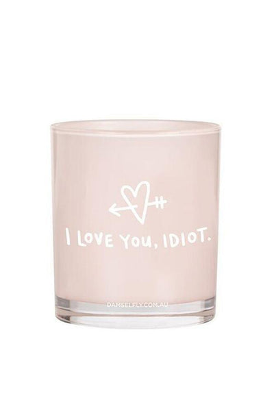DAMSELFLY COLLECTIVE I Love You, Idiot Candle | Hello Molly