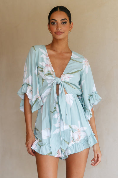 Airy Life Playsuit Sage