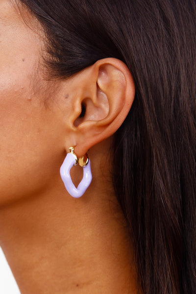 Violetta Earrings Purple