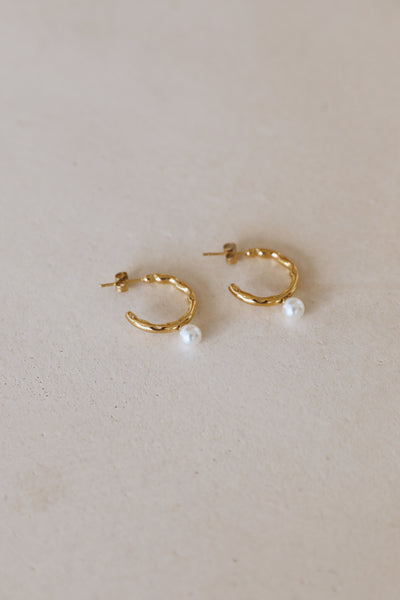 18K Gold Plated Time For Vibes Earrings