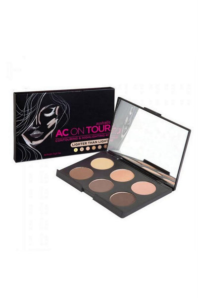 AUSTRALIS Ac On Tour Contouring & Highlighting Palette Lighter Than Light | Hello Molly