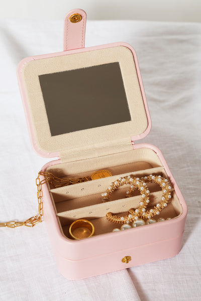 From Me To Me Jewellery Organiser Pink