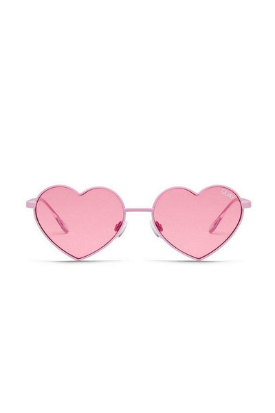 QUAY Heartbreaker Sunglasses Pink/Pink | Hello Molly