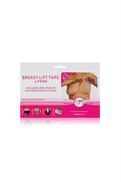 BYE BRA Breast Lift Tape 4 Pairs A-C Cup | Hello Molly