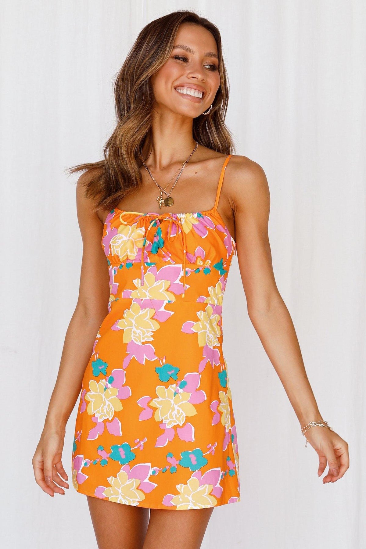 Shop Formal Dress - Fresh Lemonade Dress Orange featured image