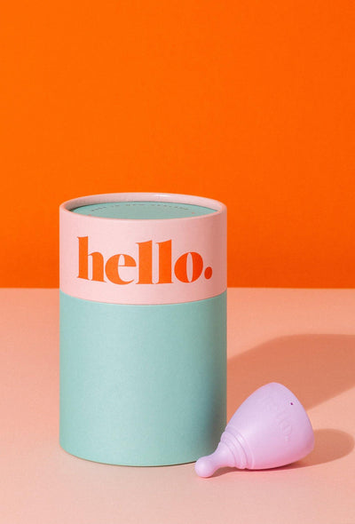 HELLO CUP Menstrual Cup Extra Small Lilac | Hello Molly