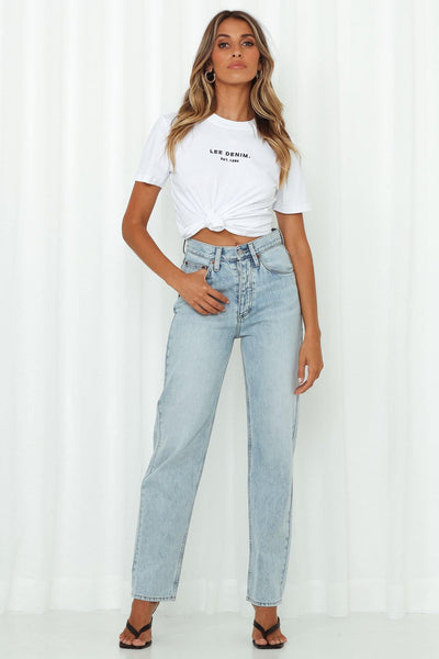 RIDERS BY LEE Dad Jeans Vintage Stone | Hello Molly