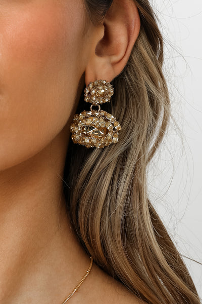 Queen Victoria Earrings Gold