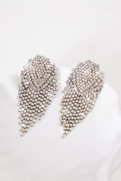 Gatsby Earrings Silver