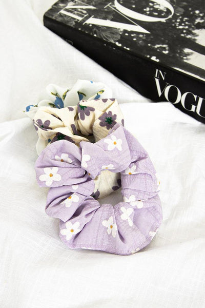 History Of The Daisy Scrunchie Purple | Hello Molly