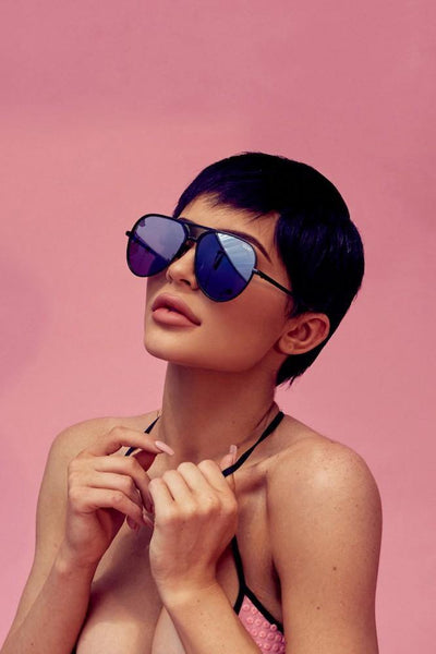 QUAY Iconic Sunglasses Black Silver | Hello Molly