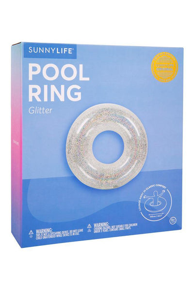 SUNNYLIFE Pool Ring Glitter | Hello Molly