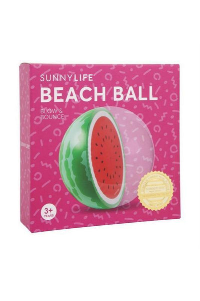 SUNNYLIFE Inflatable Beach Ball Watermelon | Hello Molly